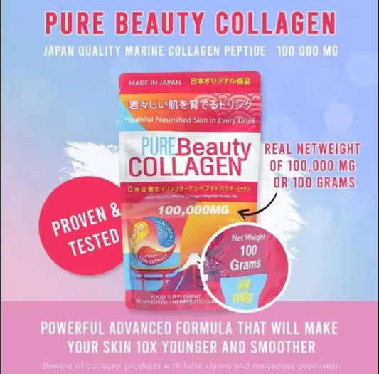 Pure Beauty Collagen Powder Drink 100 grams