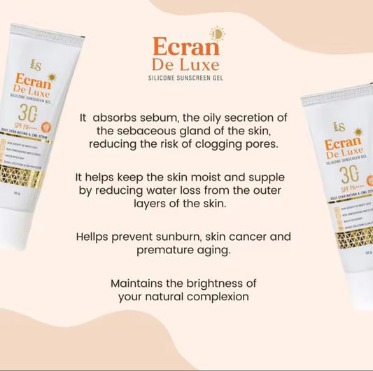 Ecran de Luxe Mineral Sunscreen Gel SPF 30 PA++++