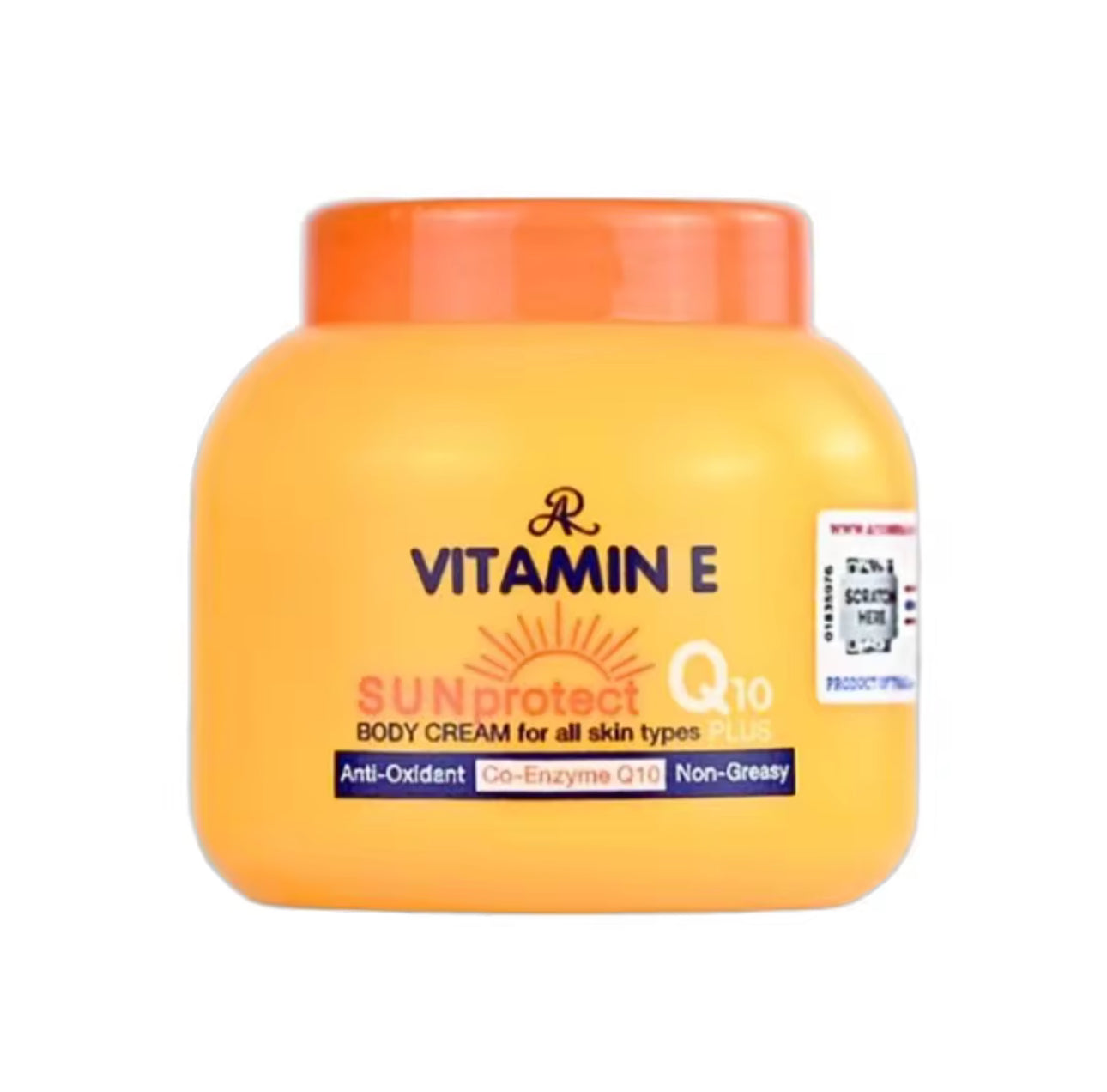 AR Vitamin E Sun Protect Q10 plus Body Cream Sunscreen Protection 200g