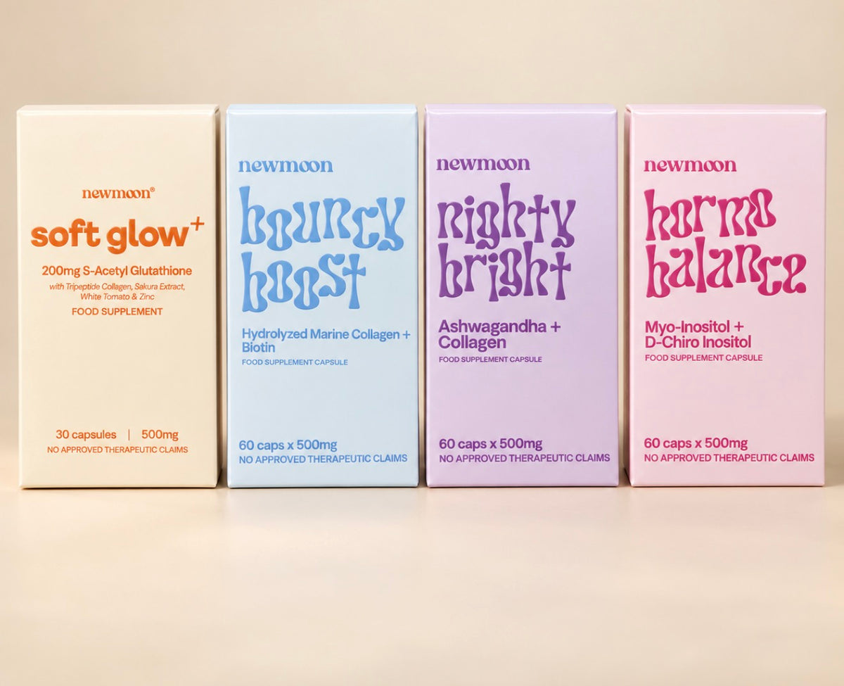 Newmoon Soft Glow | Bouncy Boost | Night Bright | Hormo Balance