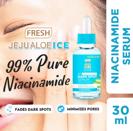 FRESH Skinlab Jeju Aloe Ice 3 in 1 Niacinamide Dark Spot Serum 30ml
