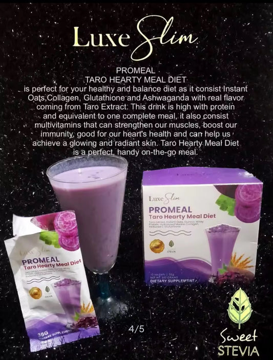 Luxe Slim Promeal Protein Taro