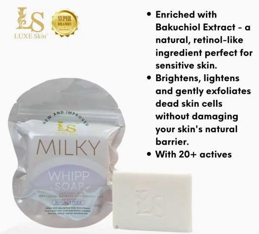Luxe Skin Milky Whipp Soap 135g