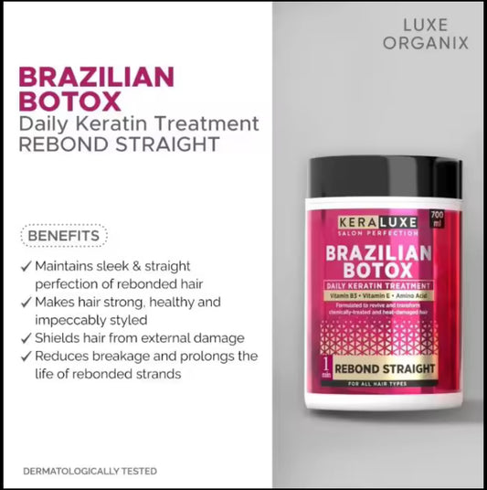 Luxe Organix KERALUXE Salon Perfection 700m| Brazillian Botox