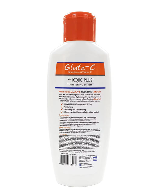 GLUTA C W/ KOJIC PLUS 4x WHITENING 300ml