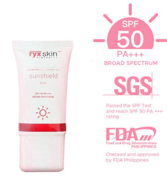 RYX Skin Sunshield SPF50 20ml