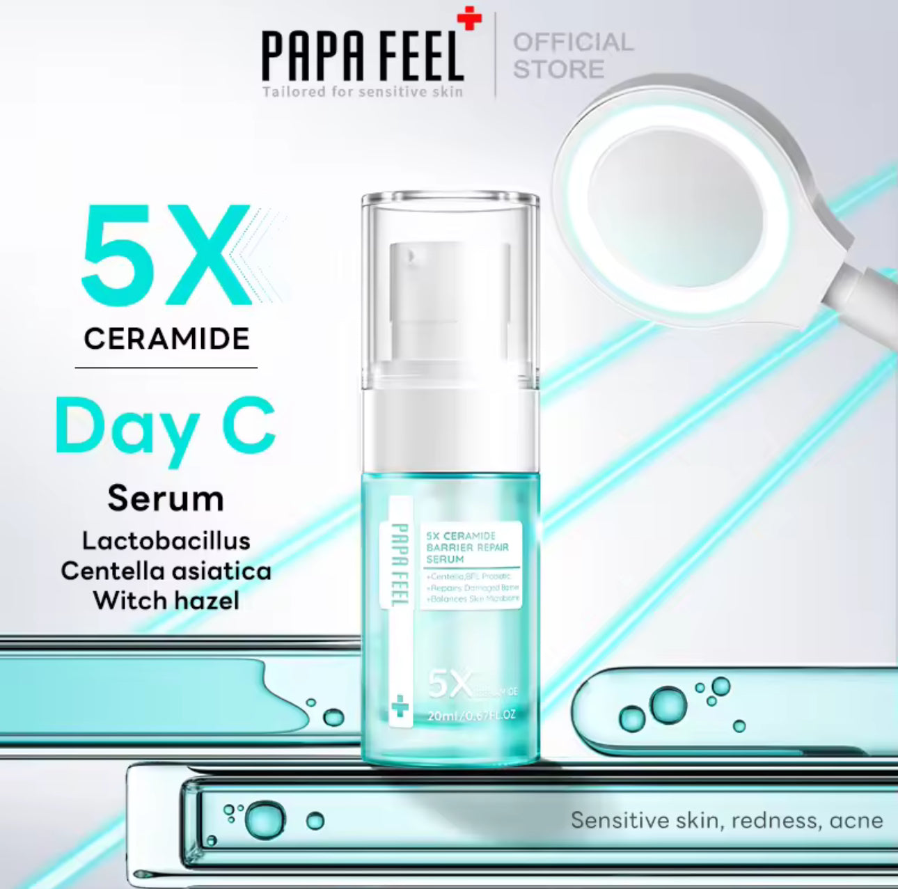 PAPA FEEL-5X CERAMIDE BARRIER REPAIR SERUM 20ml