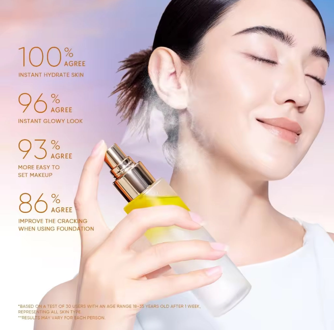 SKINTIFIC Radiance Booster Serum 100ml Hydrate&Smooth&Repair Skin moisturizer for face
