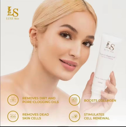 Luxe Skin Collagen Facial Cleanser 120ml