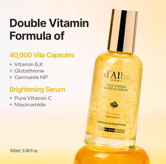 D'ALBA Vita Toning Capsule Serum 50ml