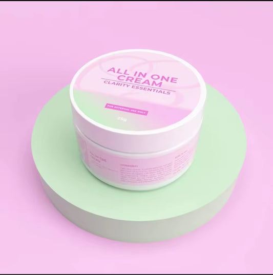 All in One Cream | Whitening Cream for Dark Elbows, Knees, Underarm, Nape | Clarity Essentials
