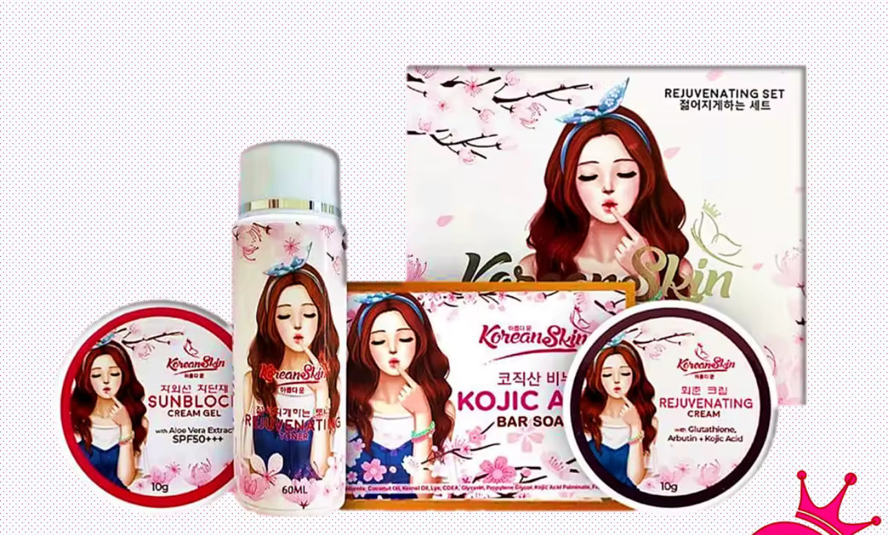 Korean Skin 4 IN 1 Rejuvenating Set