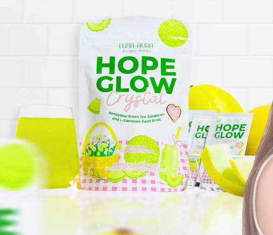 Hope Glow Crystal Honeydew Green Tea | 18gx10