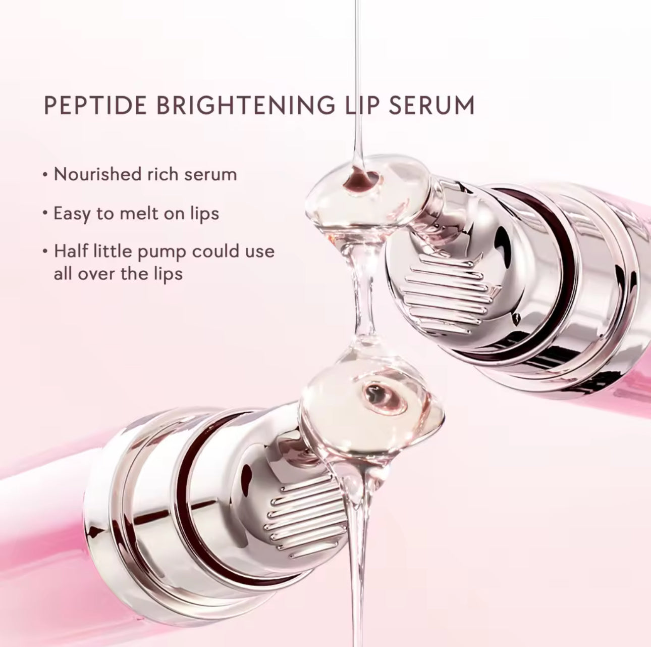 SKINTIFIC Peptide Brightening Lip Serum Lip Balm Lip Gloss Lip Tint Lip Lightening Stick