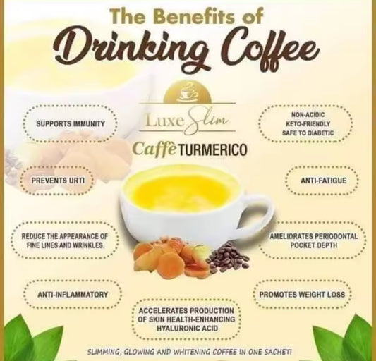 Luxe Slim Caffe Turmerico