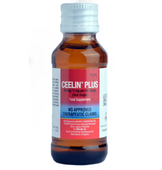 CEELIN Ascorbic Acid Zinc 40 mg/5 mg/mL Oral Drops 30 mL