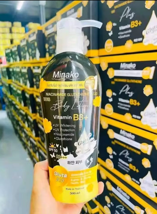 Minako Niacinamide Glutathione Plus 10% Body Lotion