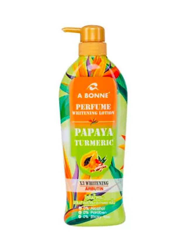 ABONNE 3xWhitening Arbutin Lotion Papaya Tumeric 500ml