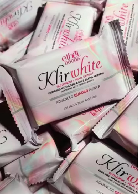 Klirwhite soap by ethel booba