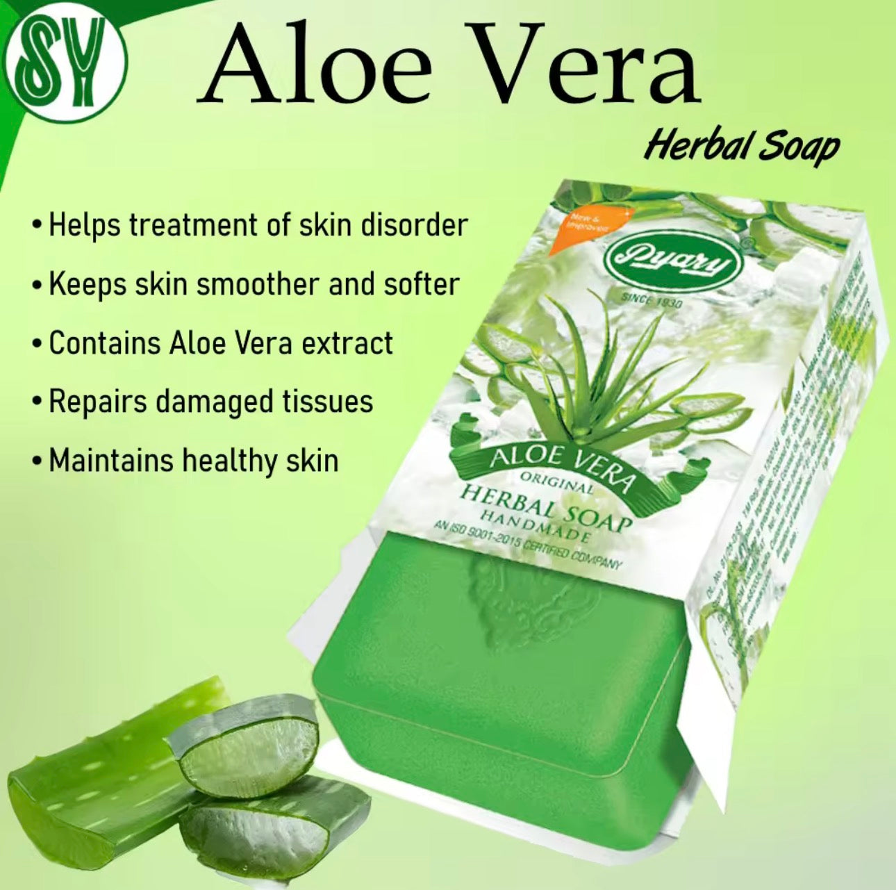 Pyary Aloe Vera Herbal Soap | 75g