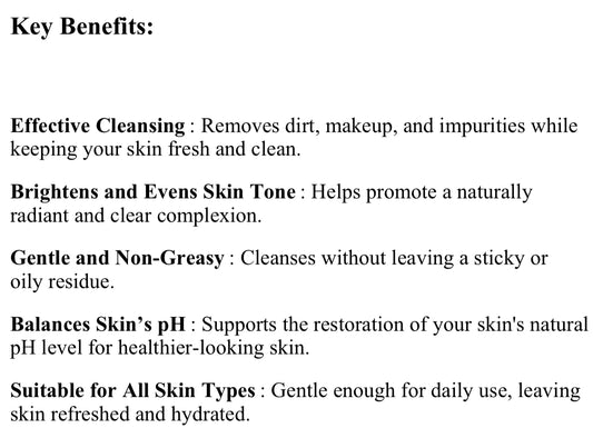 Silka Facial Cleanser Papaya 150ml