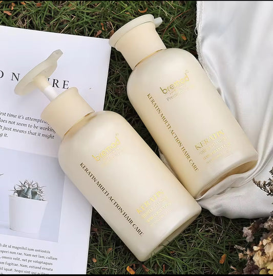 Bremod Premium Hair Keratin Complex Treatment Conditioner Care Sulfate Silicone Free 350ML