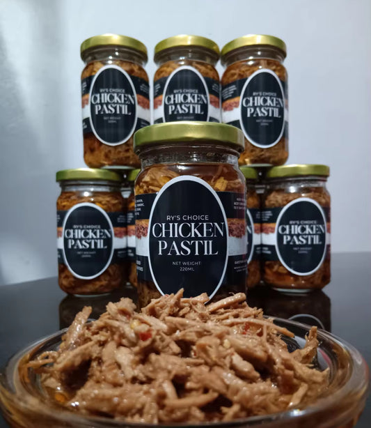 Chicken Pastil in a jar Spicy& Classic/original