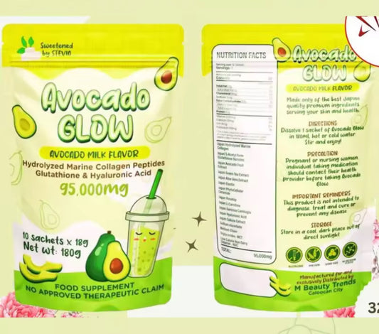 Avocado GLOW Milk Collagen Drink