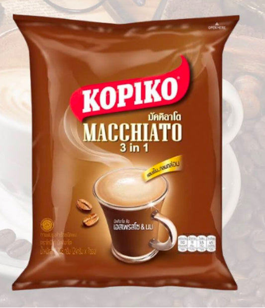 KOPIKO Macchiato 3-In-1 Instant Coffee 480g | 20 sachets