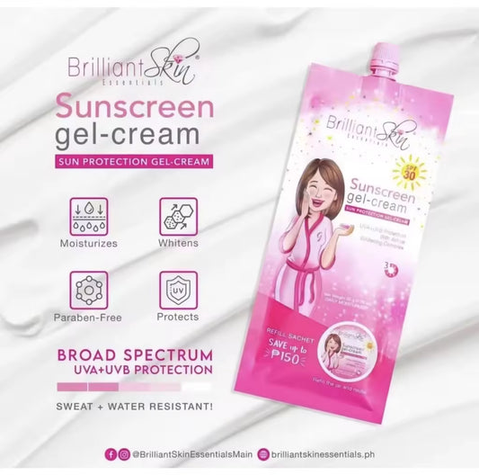 Brilliant Skin Essentials SPF 30 Sunscreen Gel Cream/ 50g Original