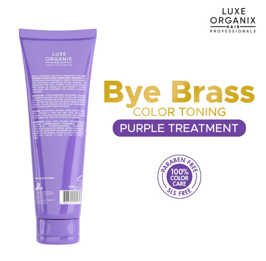 Luxe Organix Bye Brass Purple Conditioner 250ml