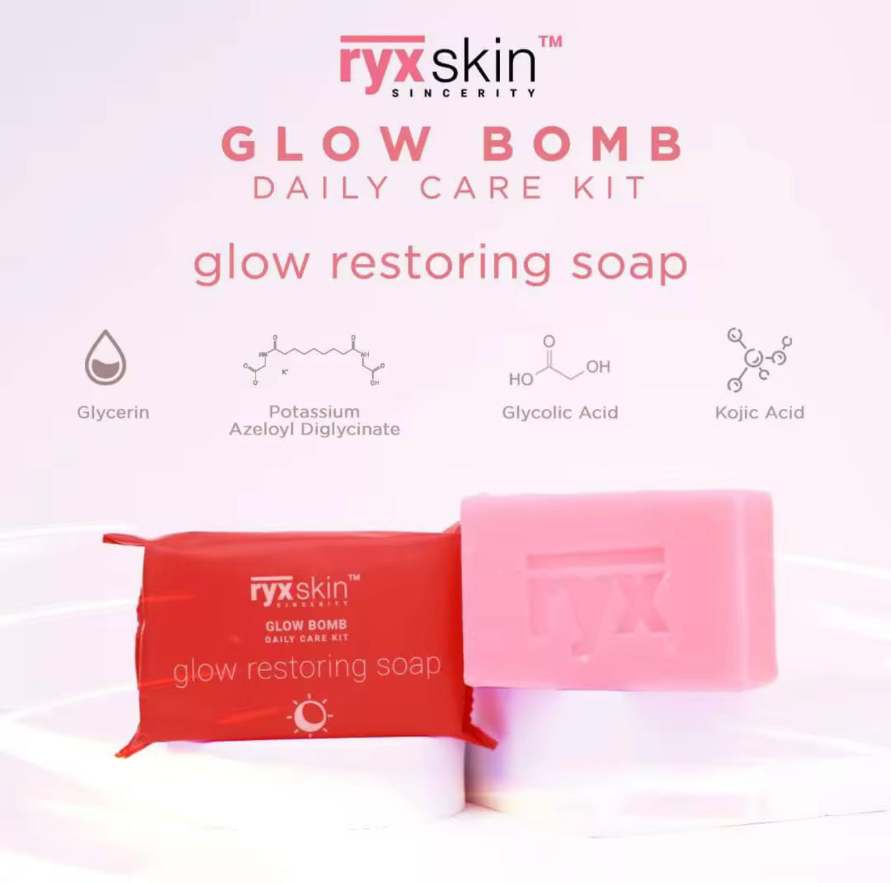 RyxSkin Glow Bomb Daily Care Kit