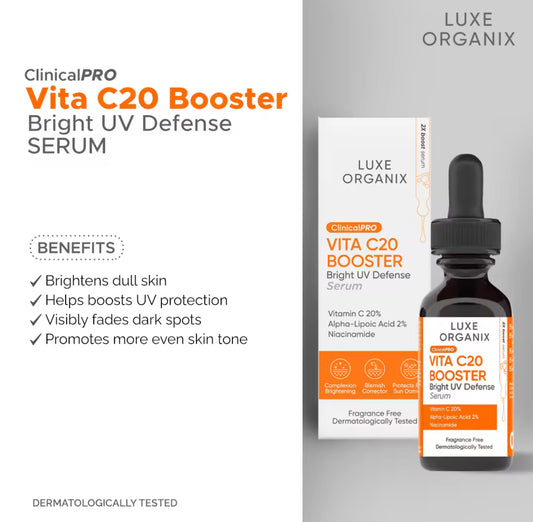 LUXE ORGANIX Clinical Pro Vita C20 Booster Serum 30ml