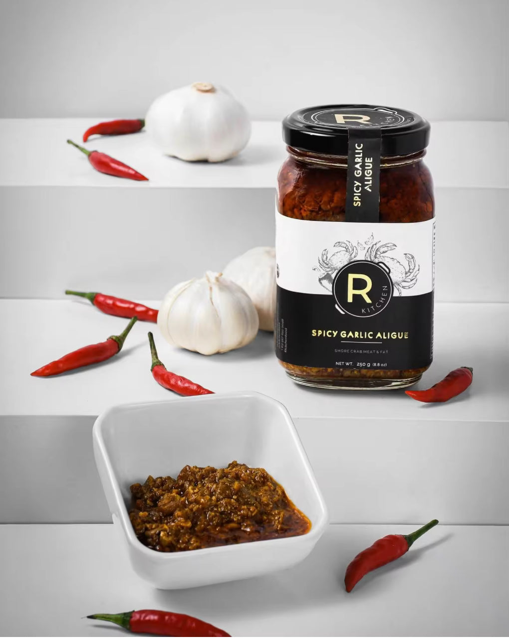 RKitchen Spicy Garlic Aligue 250g