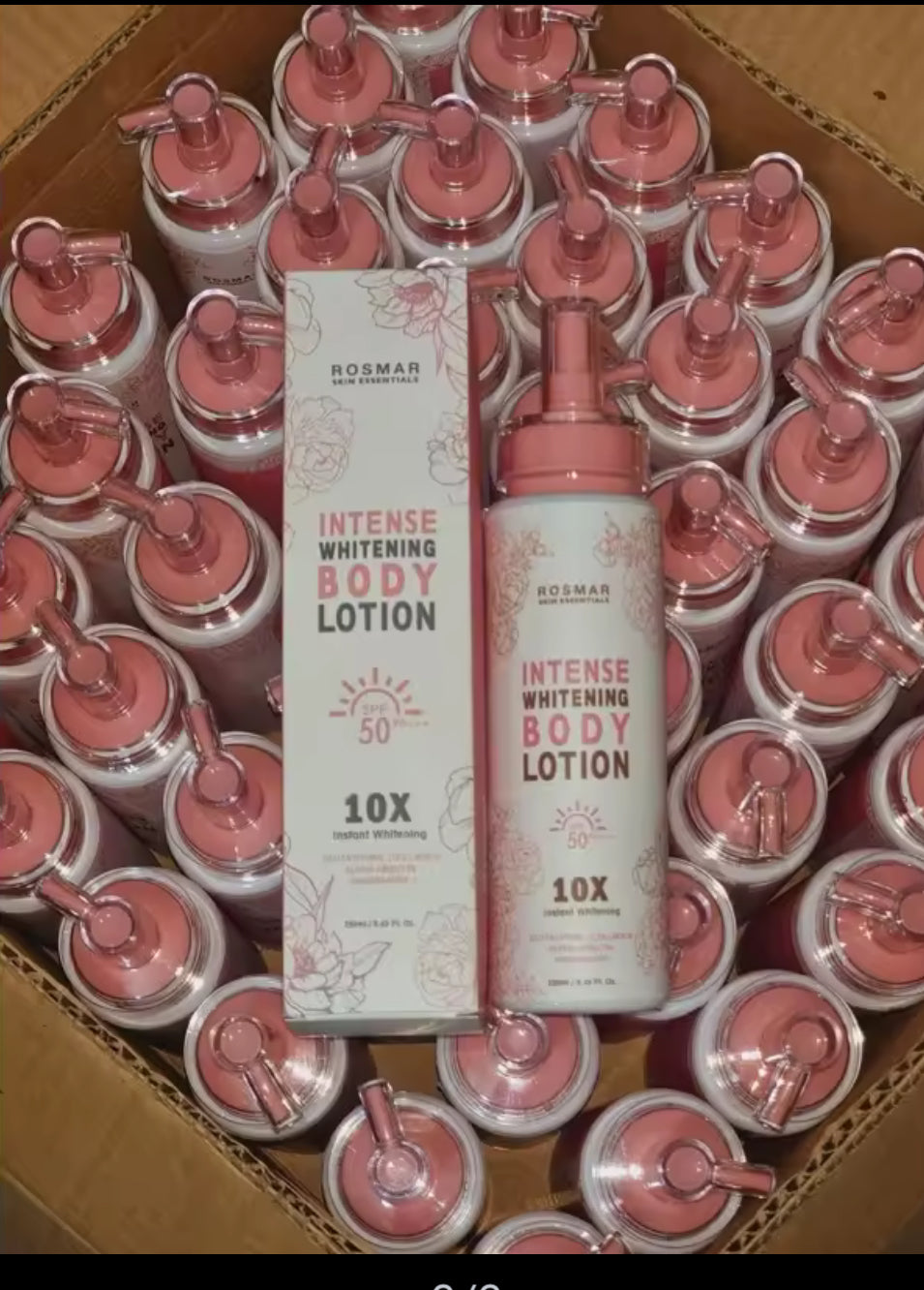 Rosmar Bleaching Whipped 250ml Lotion SPF 50