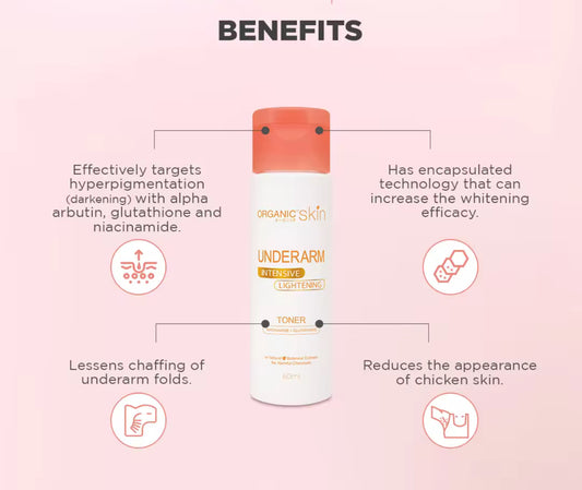 Organic Skin Japan Intensive Whitening Underarm Toner(60ml)
