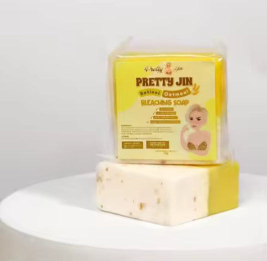 Pretty Jin Retinol Oatmeal Soap Whitening
