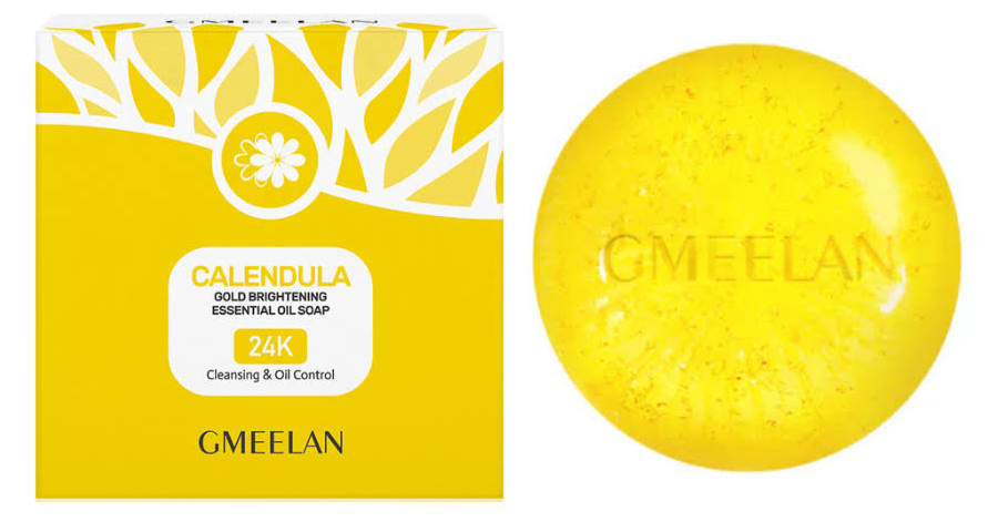 GMEELAN Calendula Gold Brightening Essential Oil Soap 100g