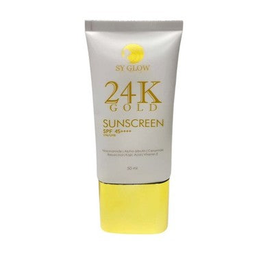 Sy Glow 24k Gold Sunscreen SPF45++++ 50ML