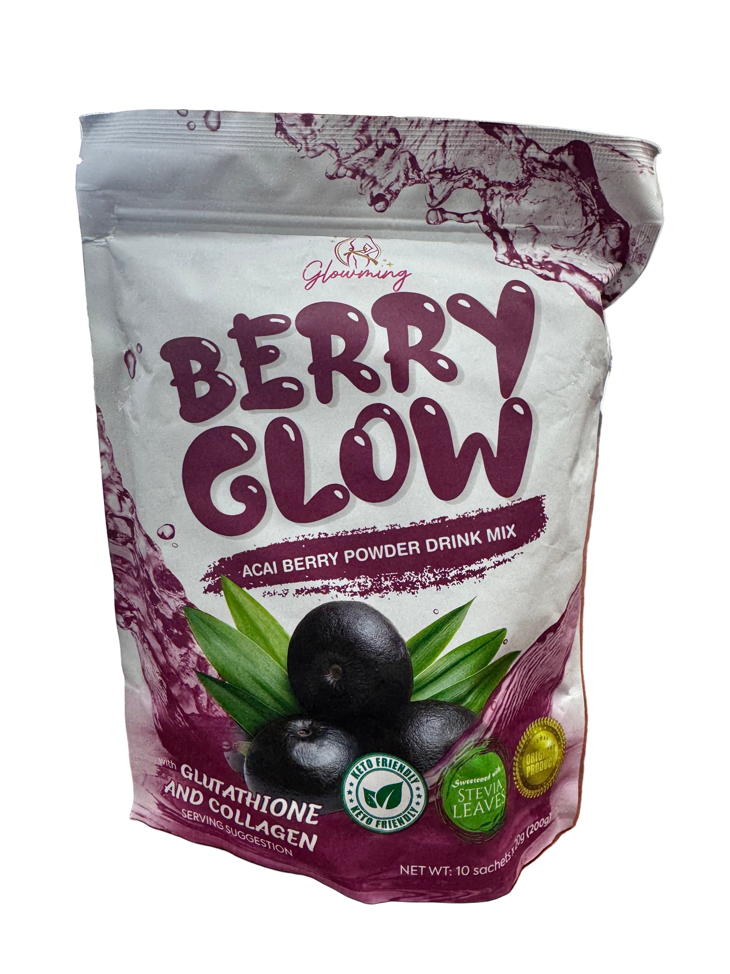 Glowming Shape Detox Premium Berry Glow| by Cris Cosmetics