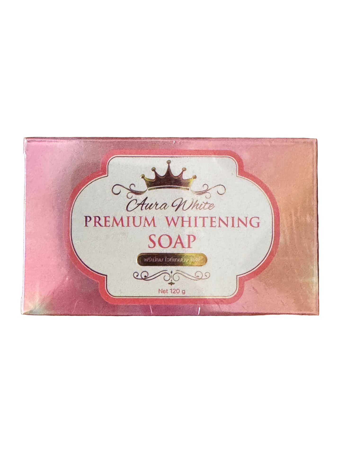 Aura White Premium Whitening Soap | 120g | Authentic from Thailand