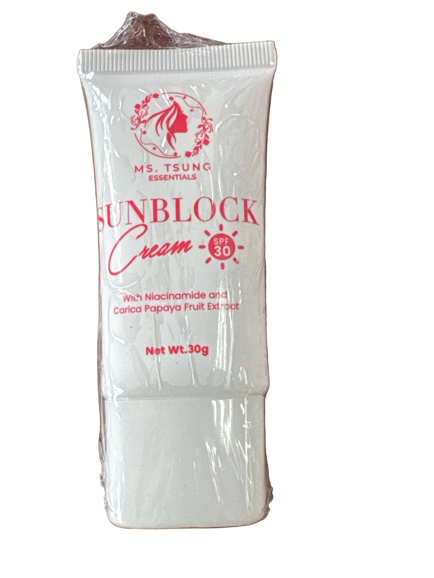 Ms. Tsung Luminous Sunblock Cream SPF30 30g