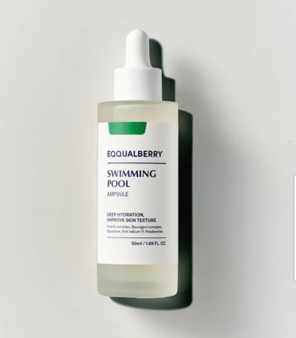 Eqqualberry Swimming Pool Ampoule | 50ml | Authentic From Korea