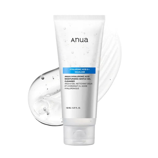 Anua 8+ Hyaluronic Acid Moisturizing Gentle Gel Cleanser 150ml | authentic from Korea