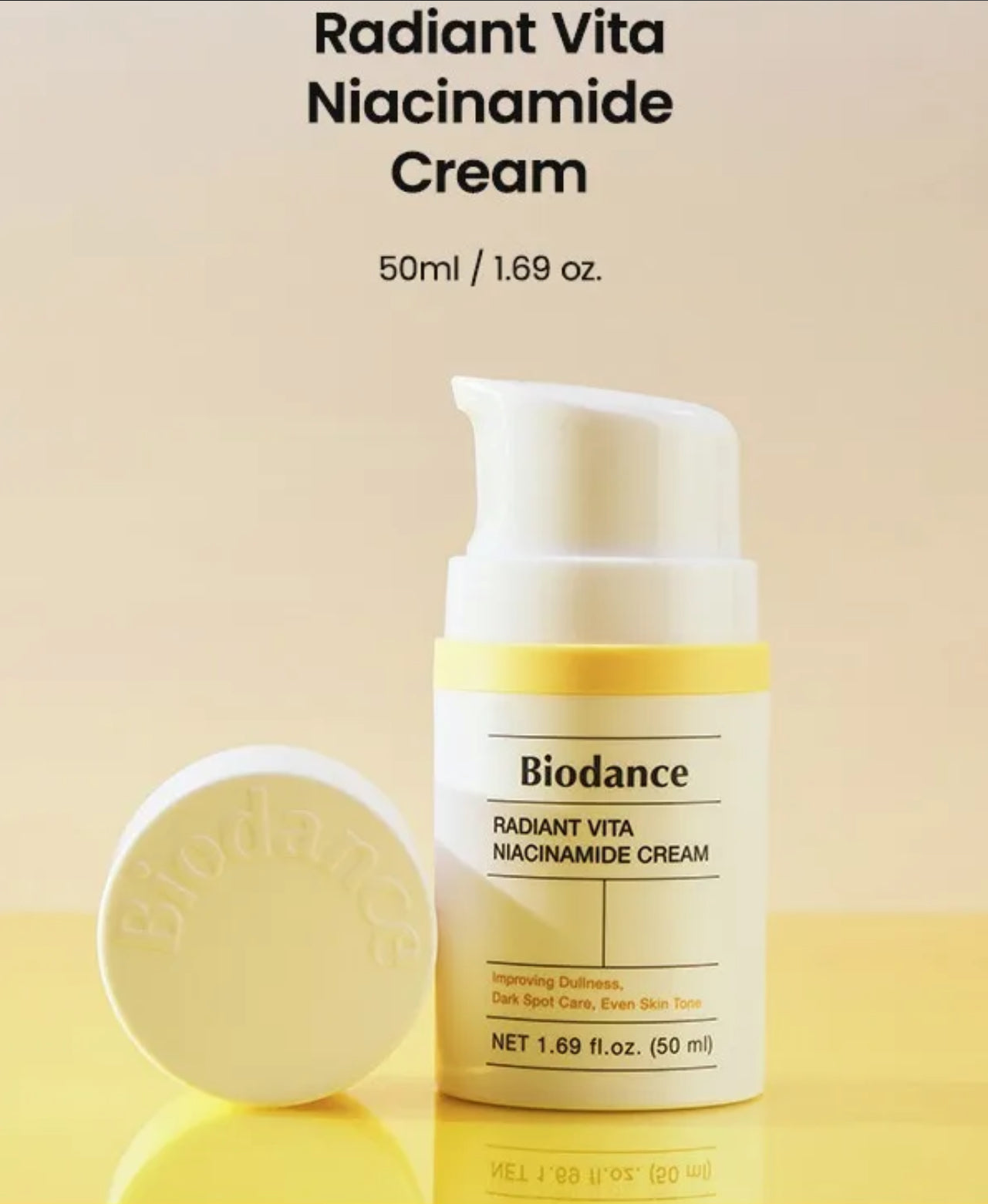 Biodance Radiant Vita Niacinamide Cream | 50ml | authentic from Korea