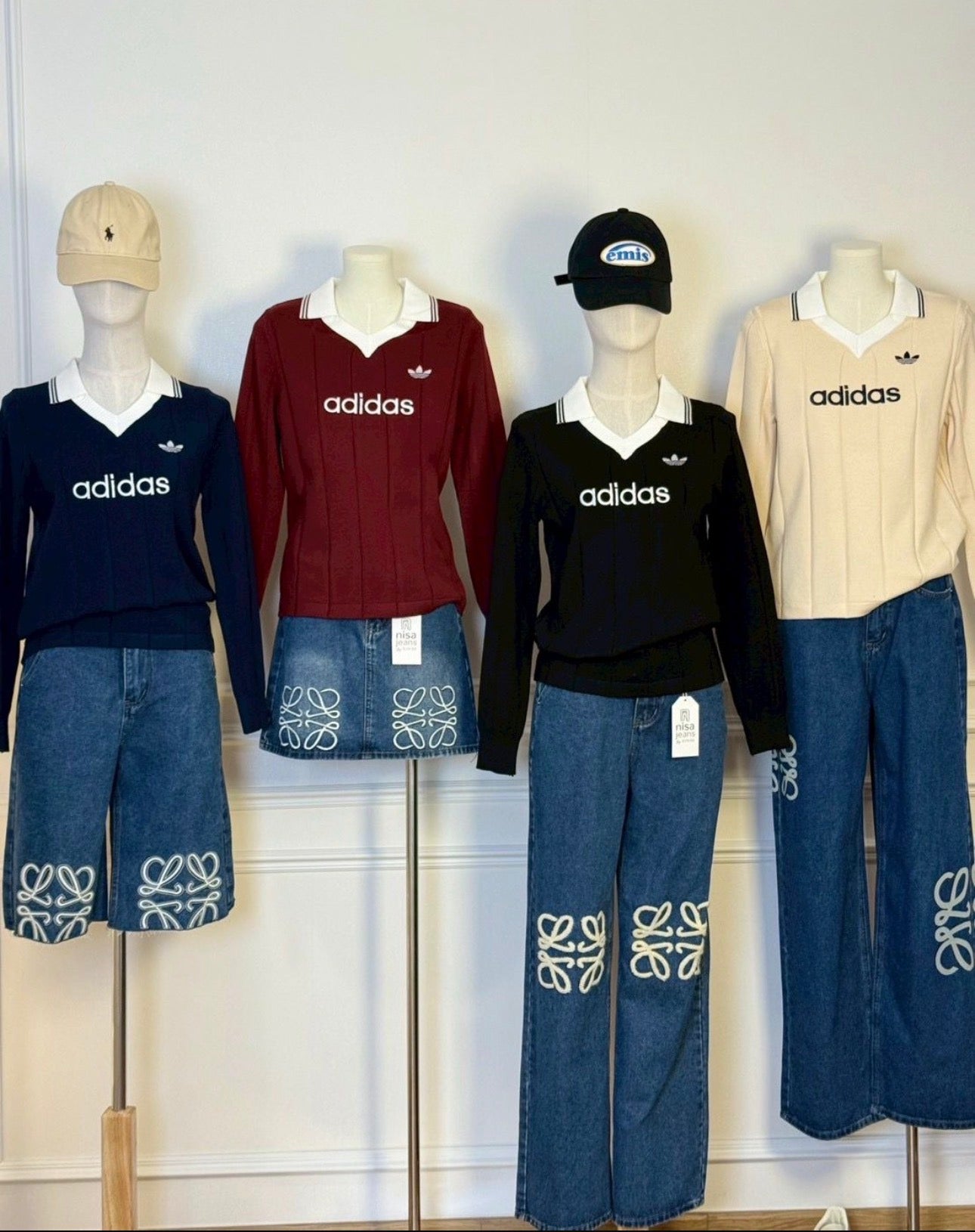 Adidas Top Long Sleeves with collar