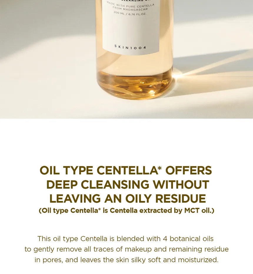 Centella Madagascar Light Cleansing Oil 200ml - SKIN004