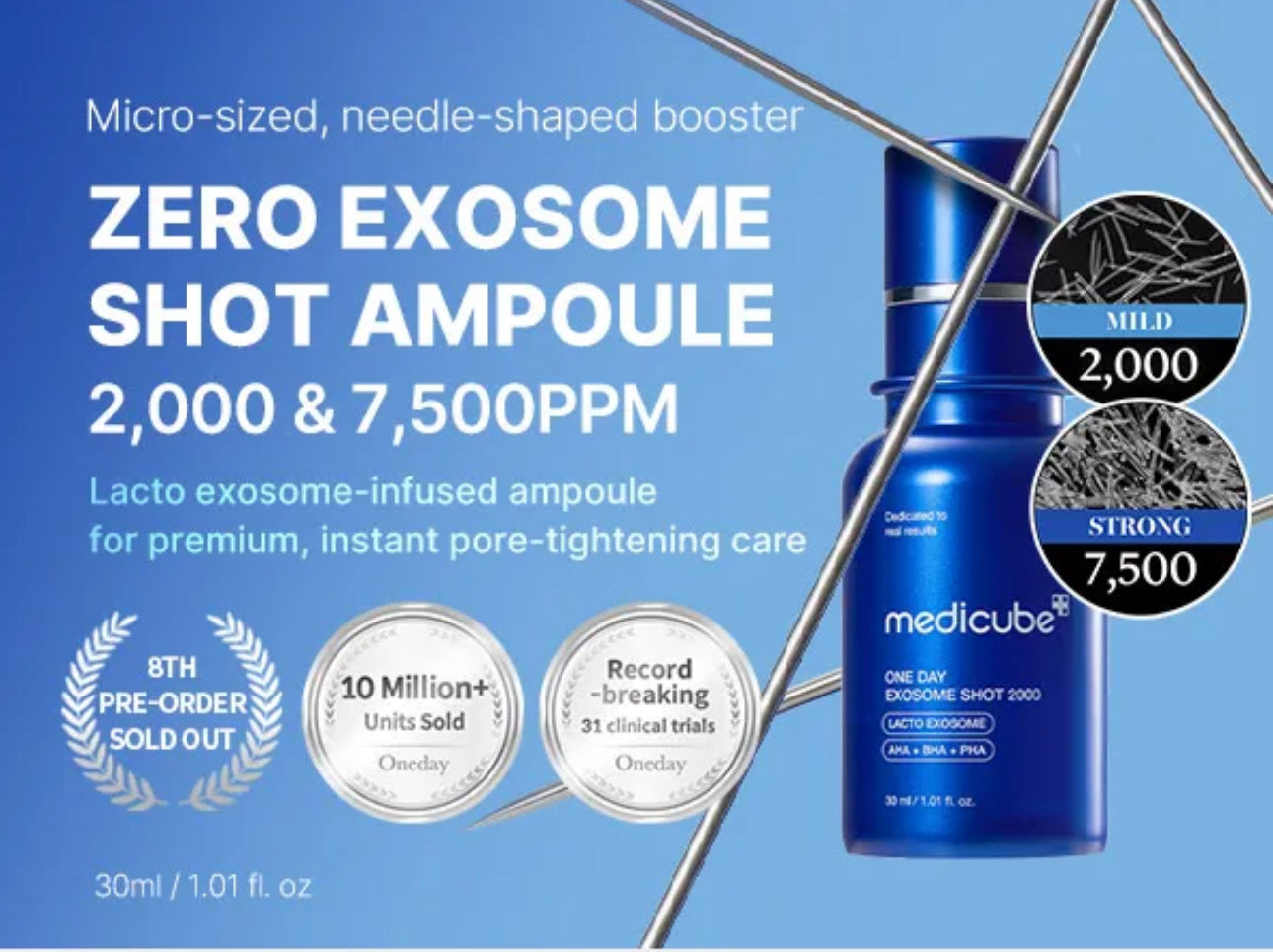 Medicube One Day Exosome Shot 7500 | 30ml