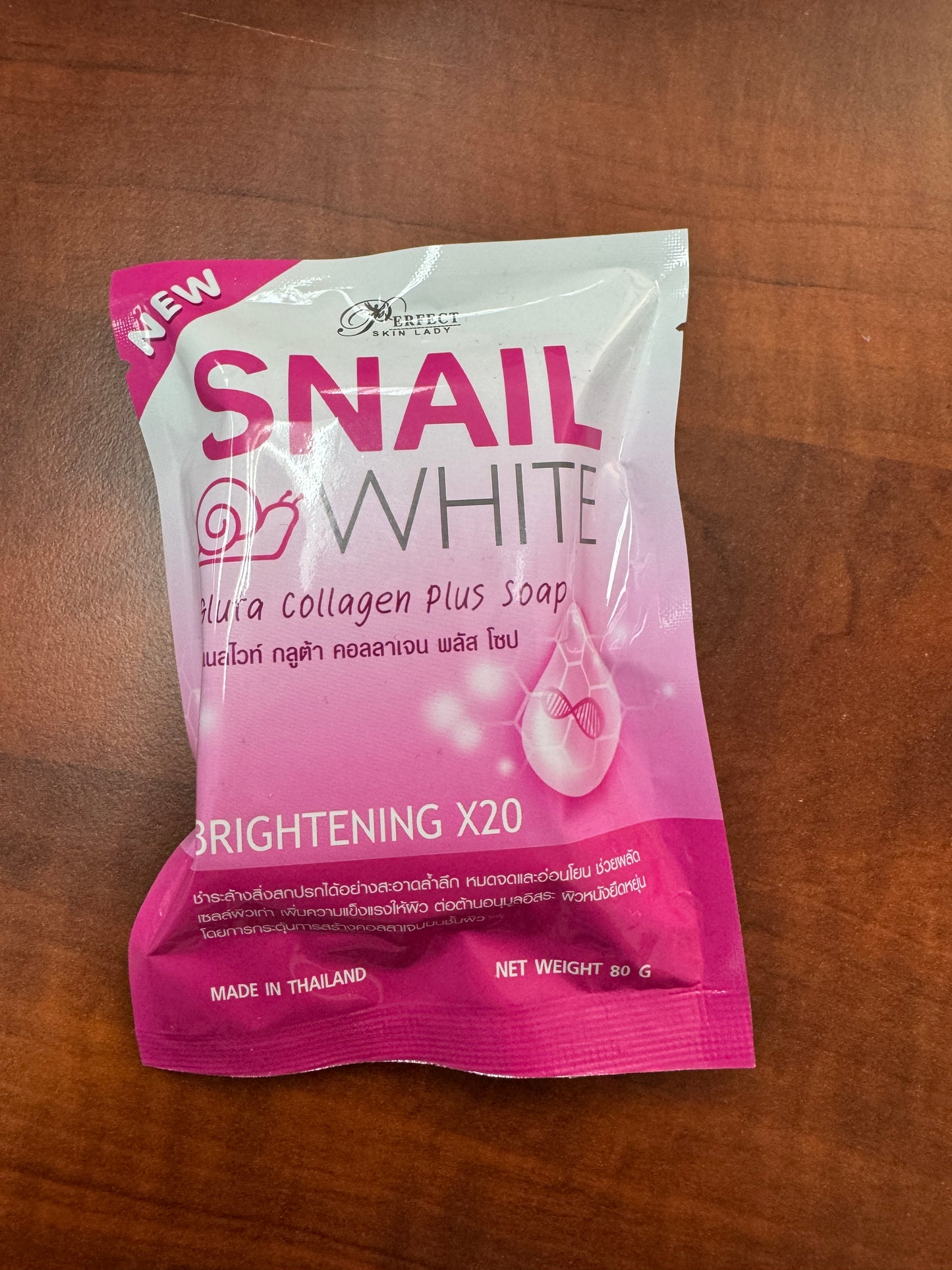 Snail White Gluta Collagen Plus Soap | Brightening x20 | 70g