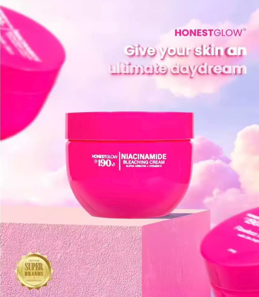 Honest Glow 190 Niacinamide Bleaching Cream | Flawless Bright Skin